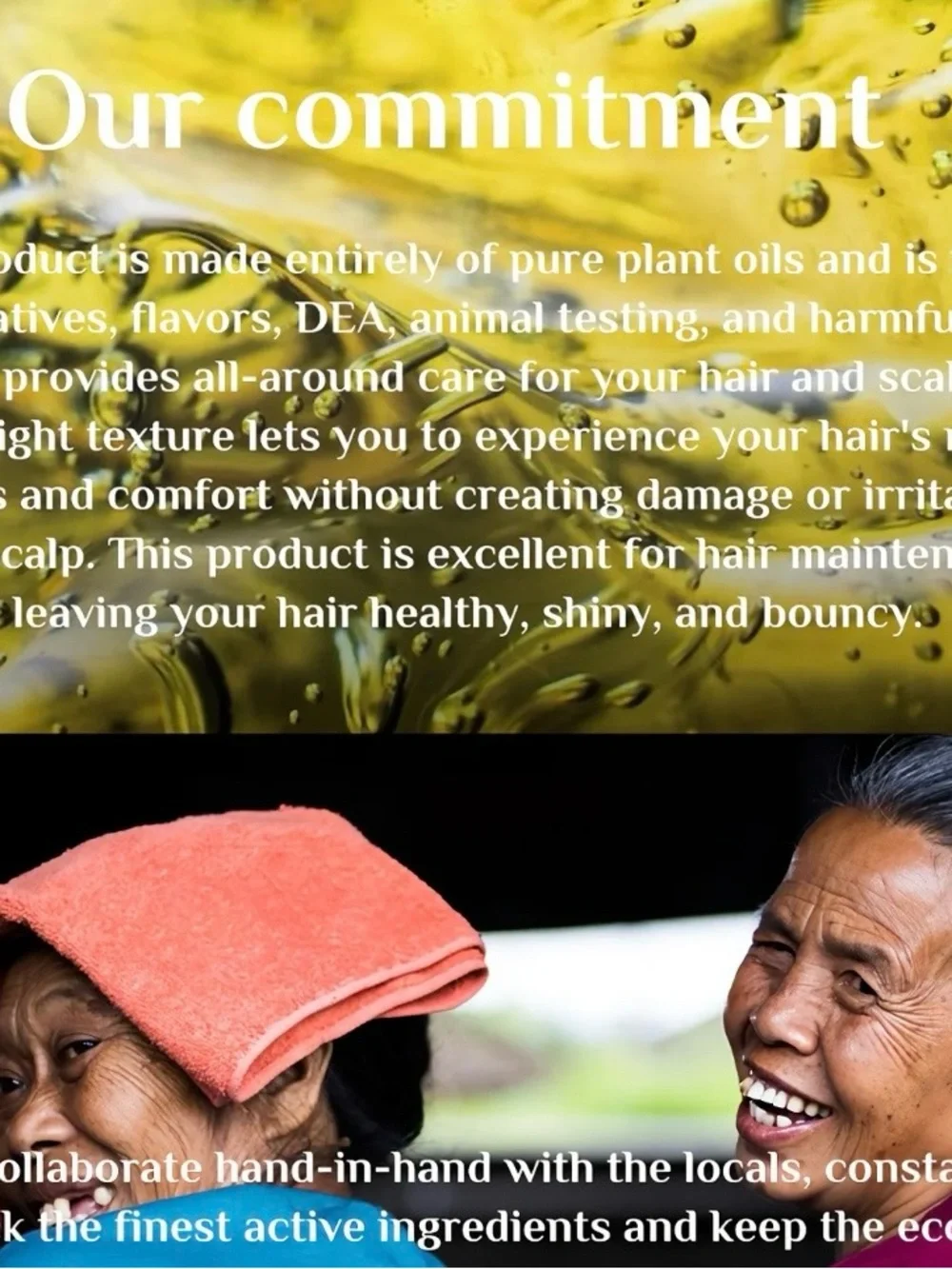 Kemiri Oil Serum — Pink and Yellow Nourishing Hair Oil